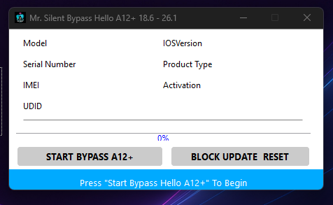 @ Mr Silent A12+ Bypass [Manual Registration by Admin] China Not Supprted / No Refund