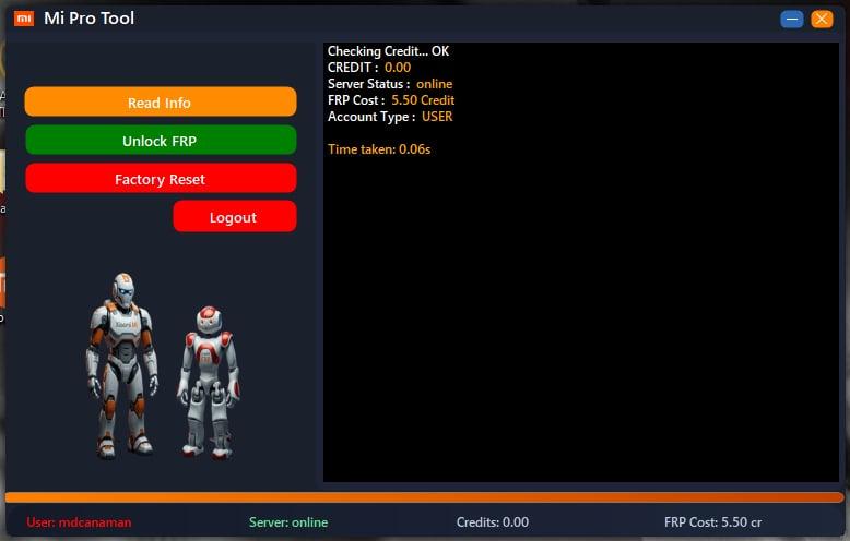 Mi Pro Tool Credit Refill Existing User [Auto Api]