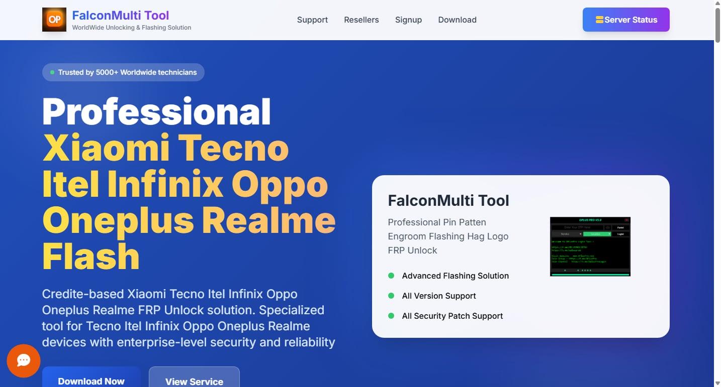 Falcon Multi Tool Credit Refill - Xiaomi Flash/FRP (Existing User)